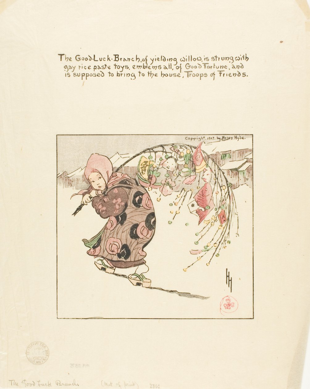 La Branche porte-bonheur - Helen Hyde