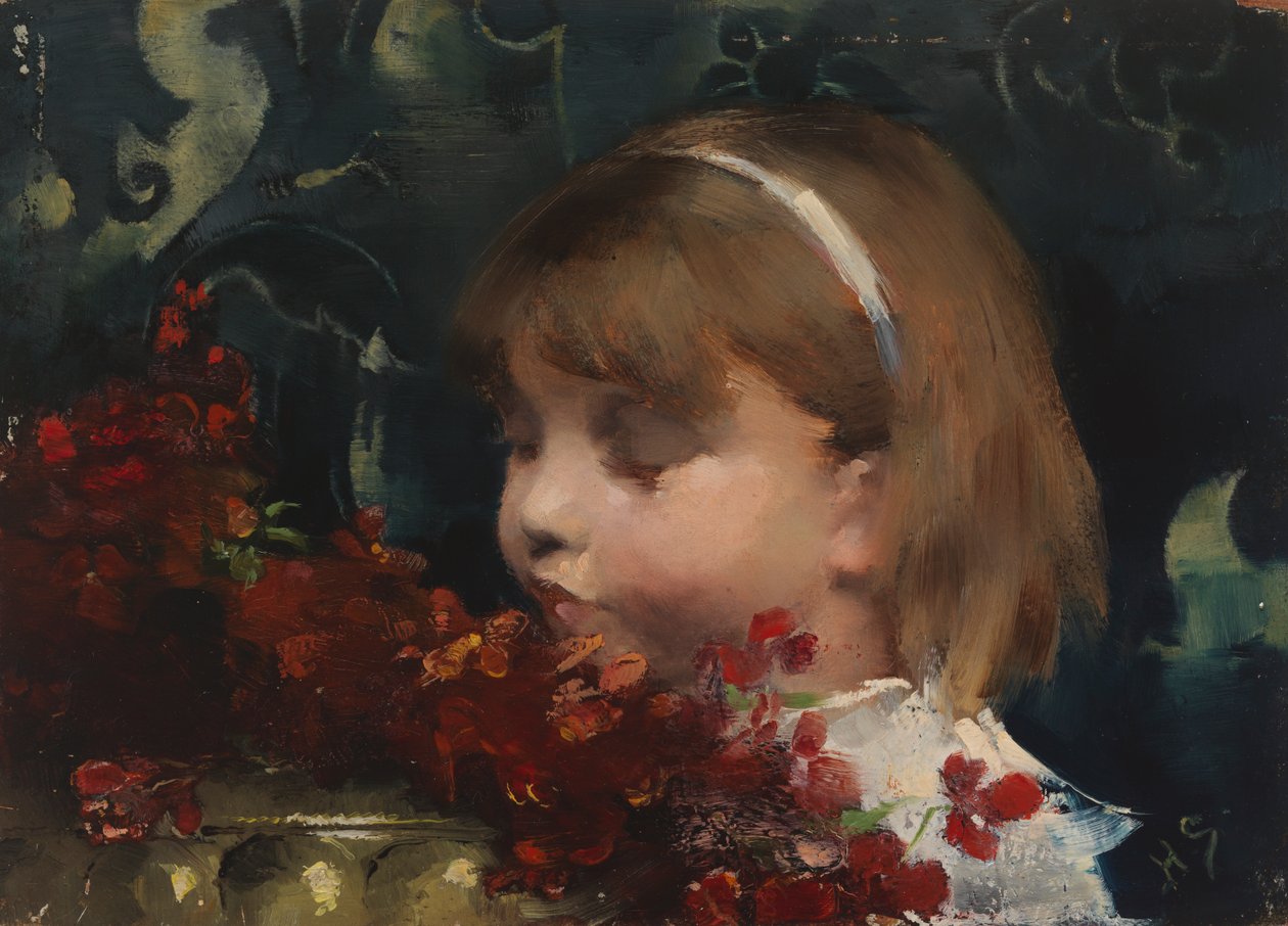 Tête de fille - Helene Schjerfbeck