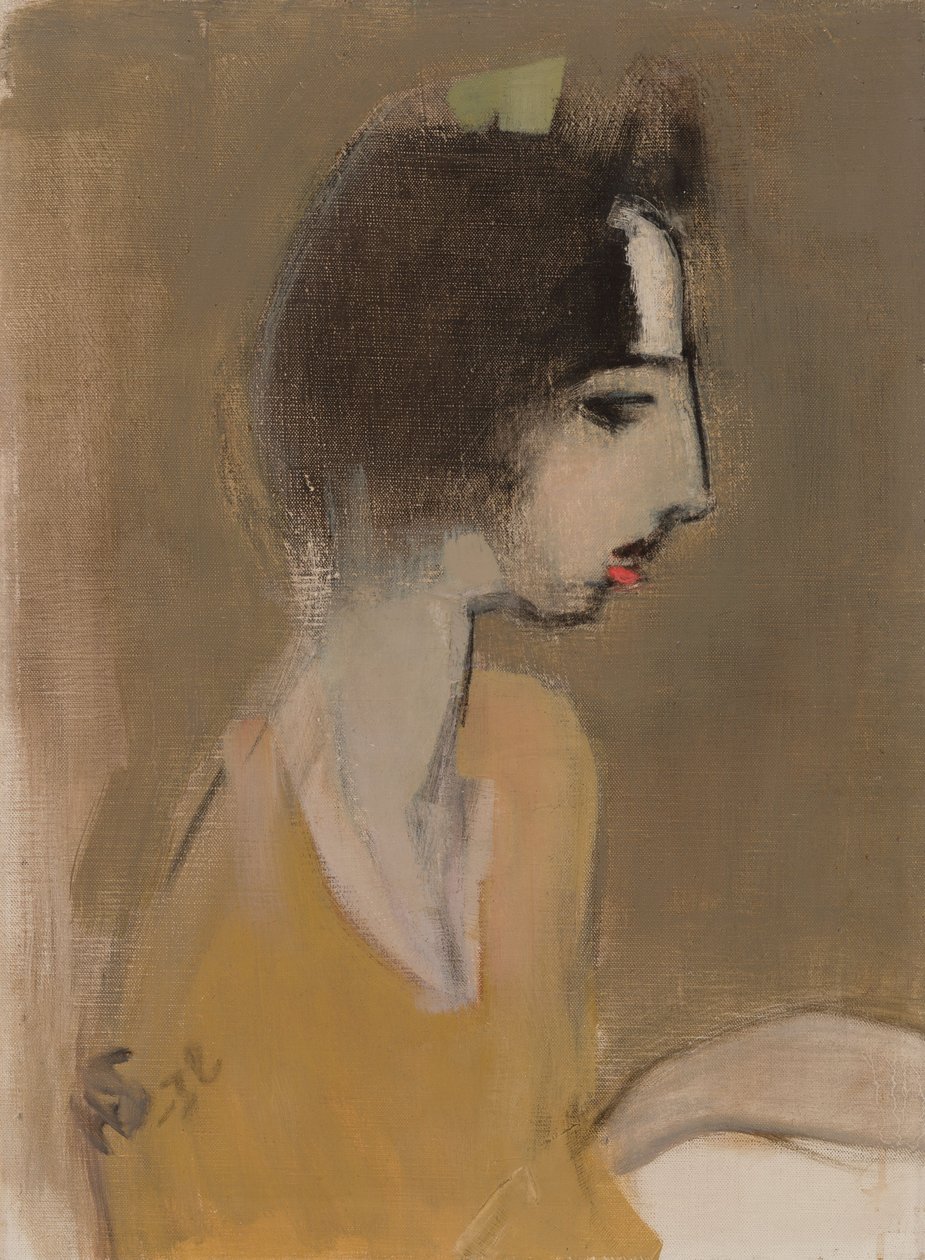 Profil de femme (de mémoire) - Helene Schjerfbeck