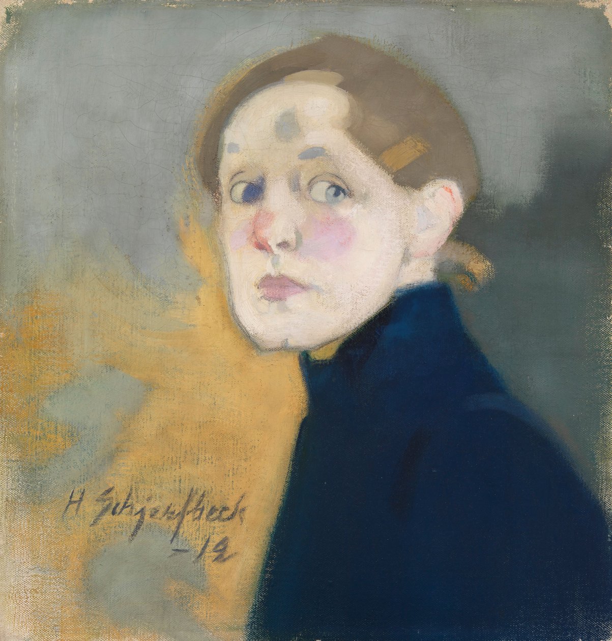 Autoportrait - Helene Schjerfbeck