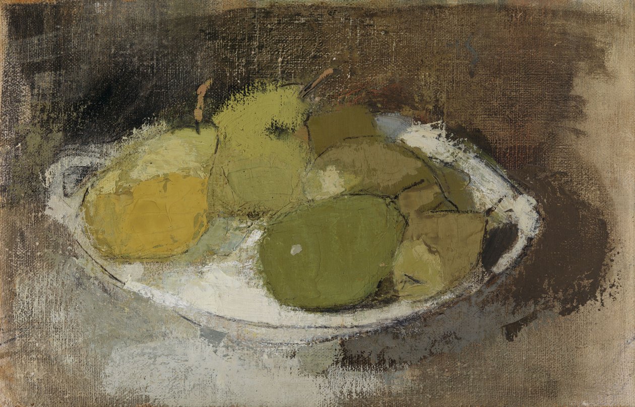Nature morte en vert - Helene Schjerfbeck