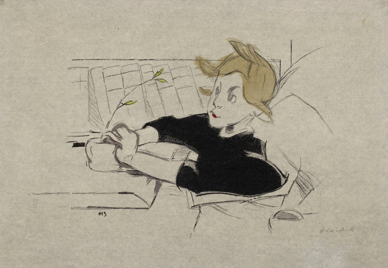 La convalescente - Helene Schjerfbeck