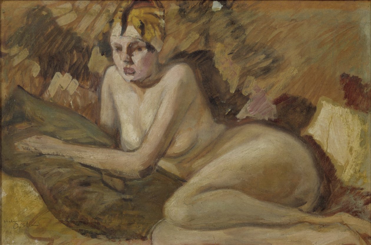 Modèle allongé - Helmer Osslund