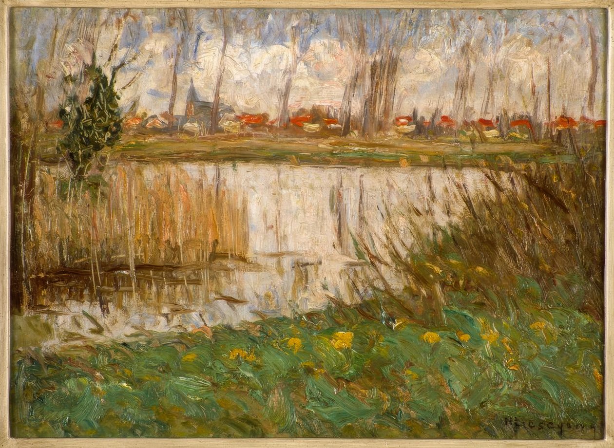 Eaux dormantes au début du printemps - Helmuth Liesegang