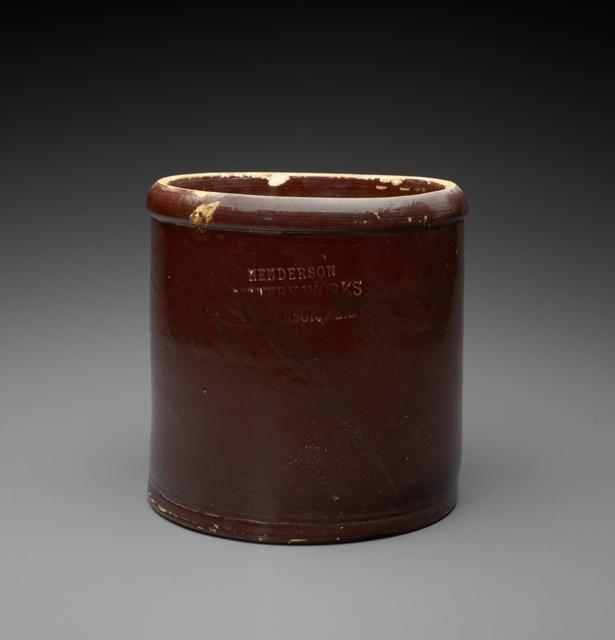 Pot, vers 1890-1894 - Henderson Pottery Works Henderson Pottery Works