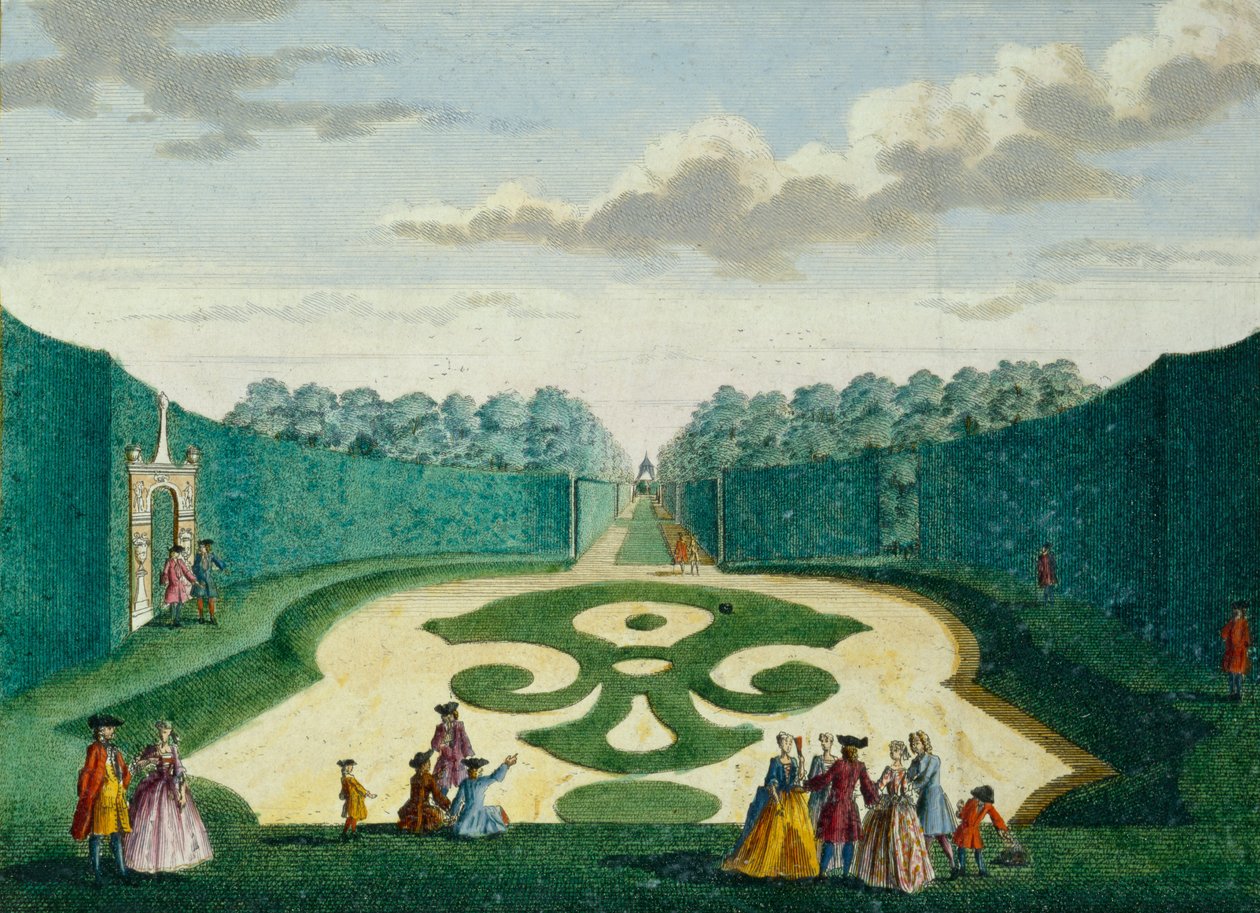 Conception pour un jardin, c.1700 - Hendrick de and Brouerius Van Nidek, Mattheus Leth
