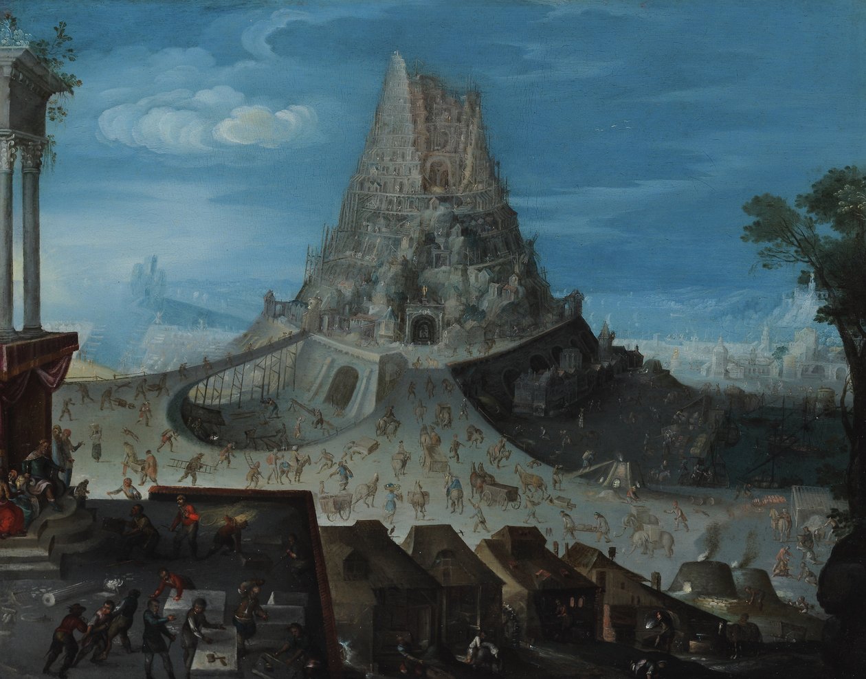 La Tour de Babel - Hendrick van Cleve