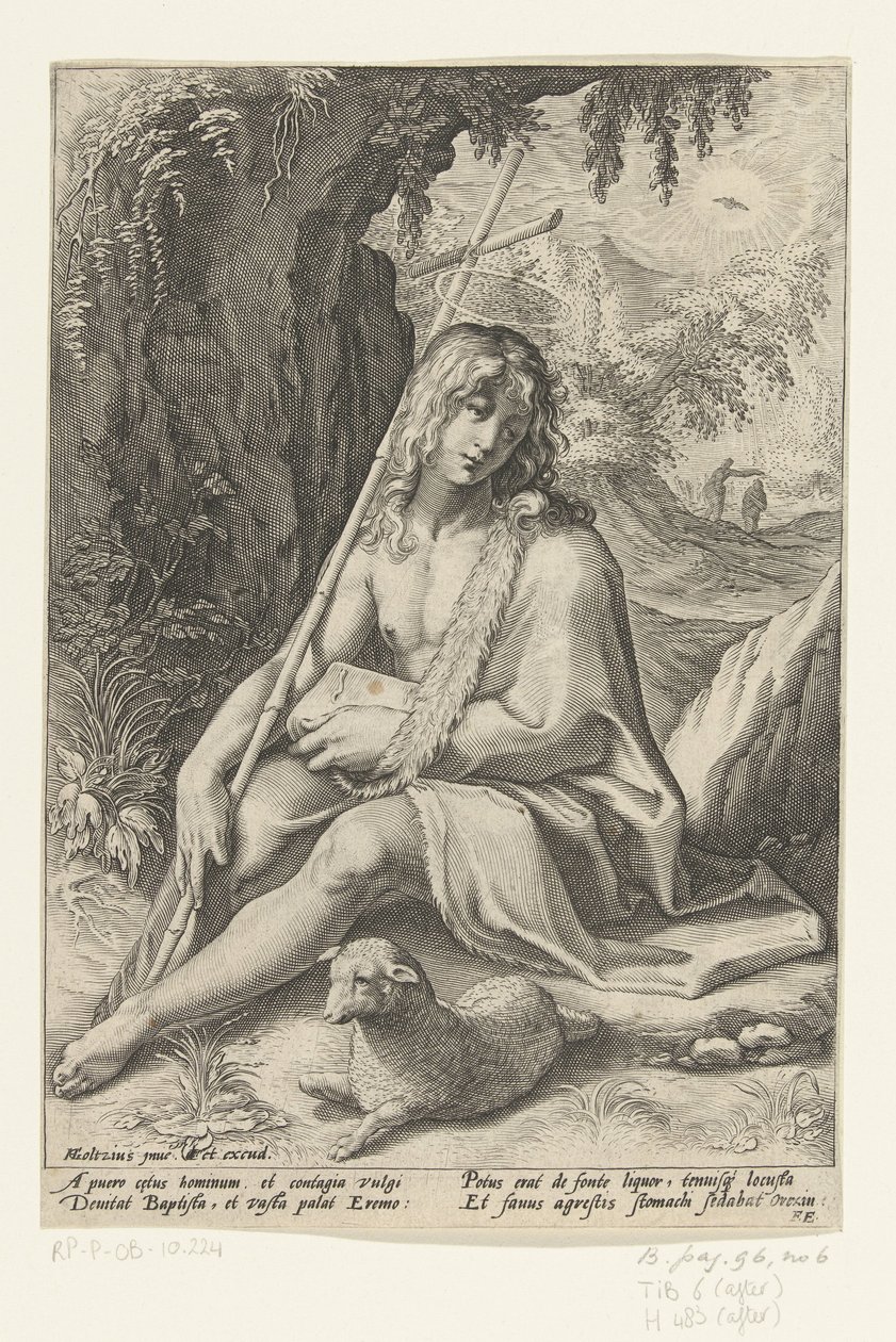 Jean-Baptiste - Hendrick Goltzius (workshop of)