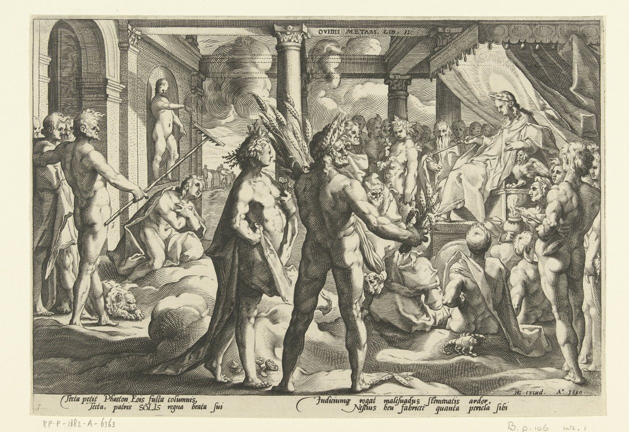 Phaéton dans le palais d