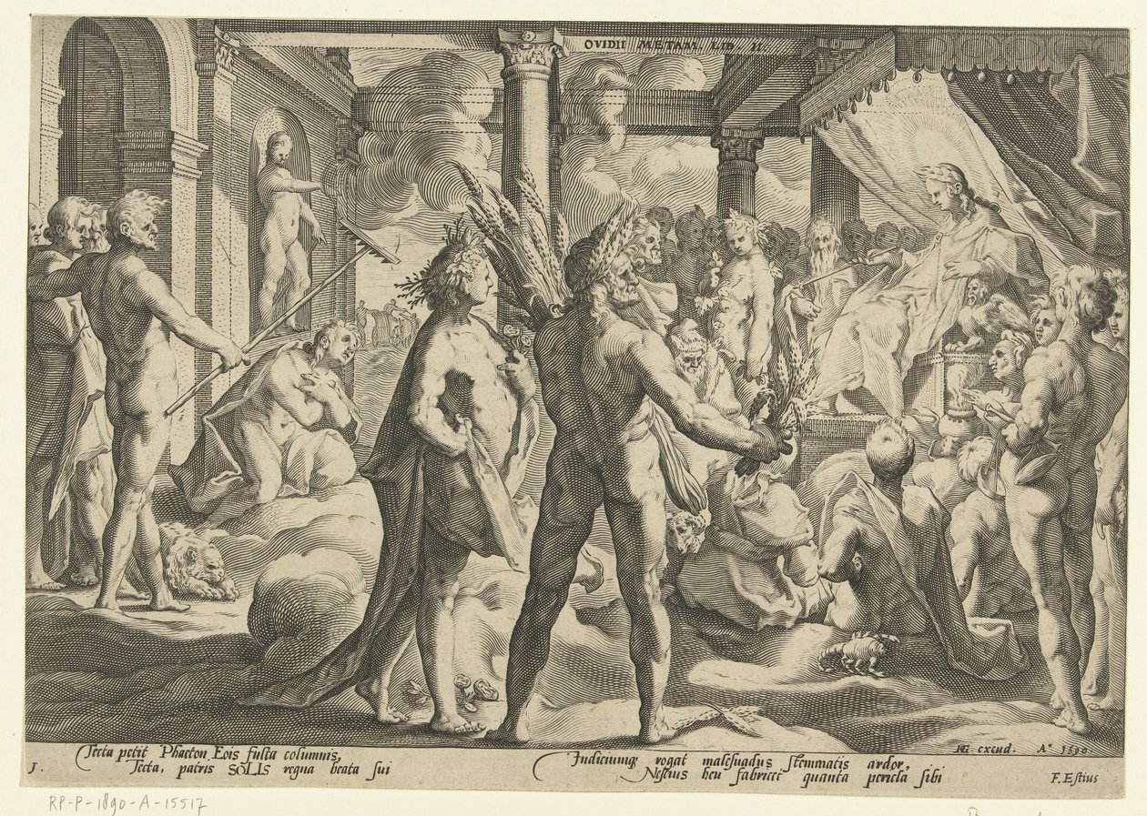 Phaéton dans le palais d