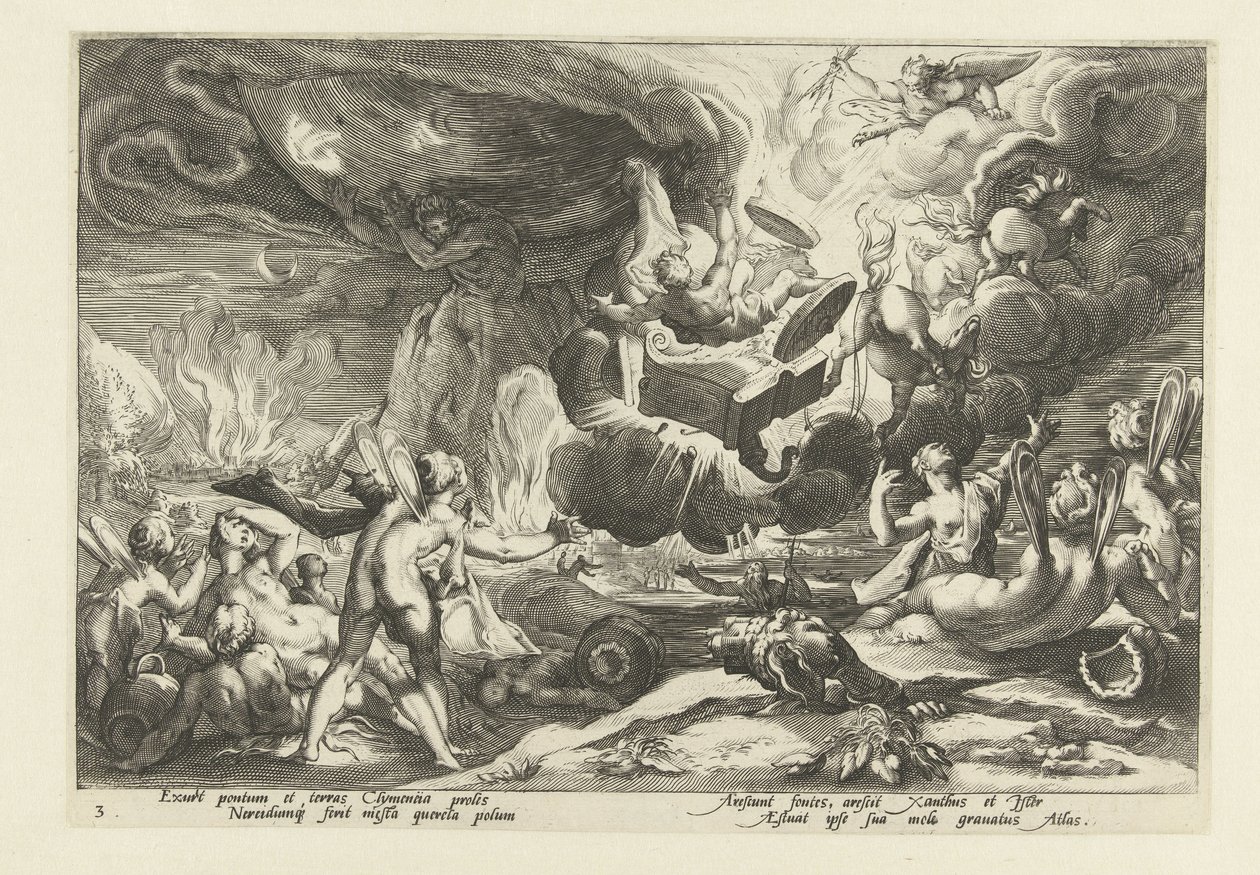 Chute de Phaéthon, Ovidius