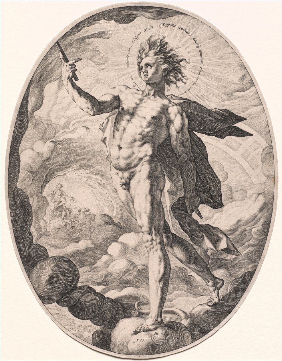 Apollon - Hendrick Goltzius