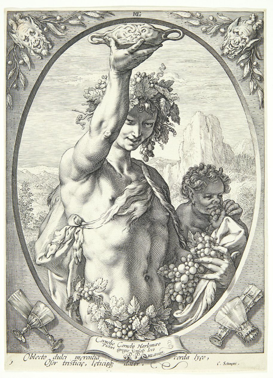 Bacchus - Hendrick Goltzius