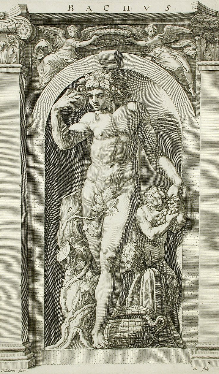 Bacchus - Hendrick Goltzius