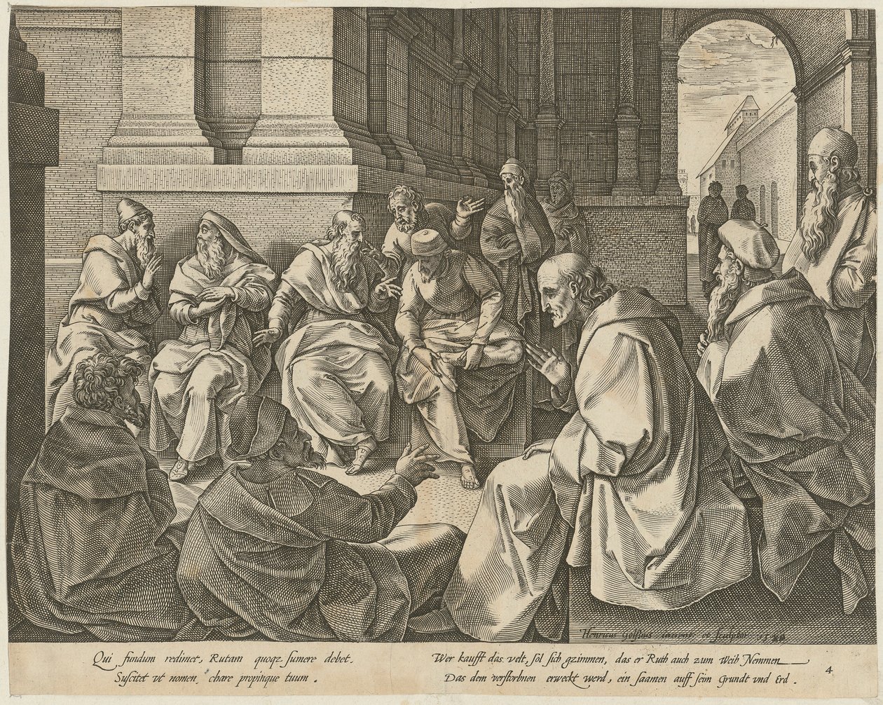 Boas et les dix anciens, page 4 de la série « L