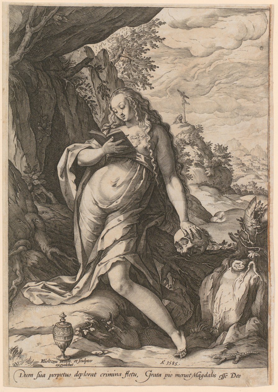 Marie-Madeleine pénitente - Hendrick Goltzius