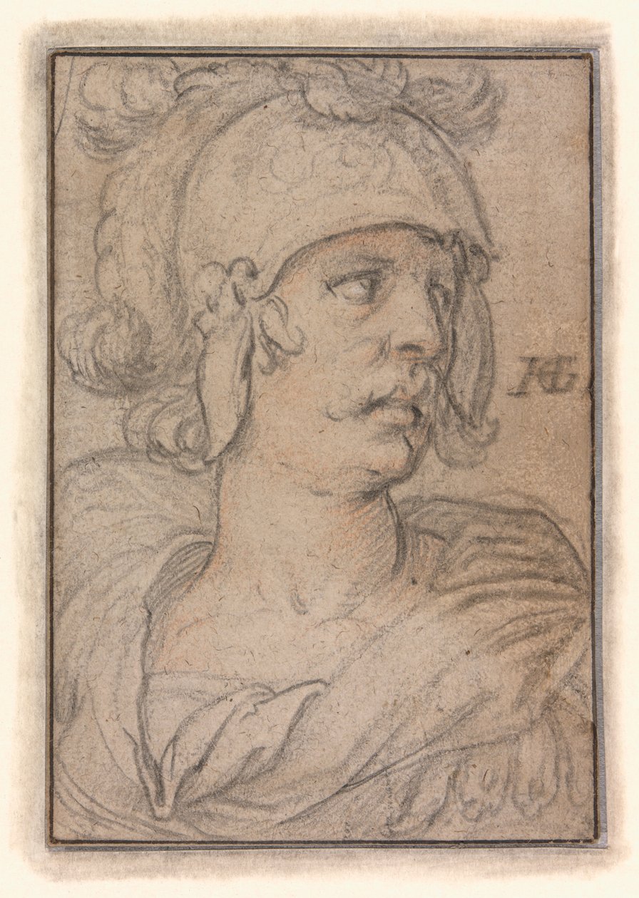 Buste de guerrier - Hendrick Goltzius