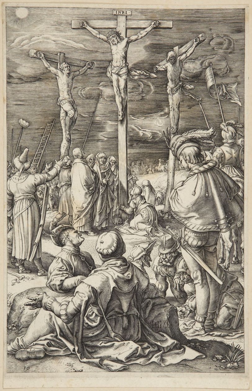 Le Christ en croix - Hendrick Goltzius