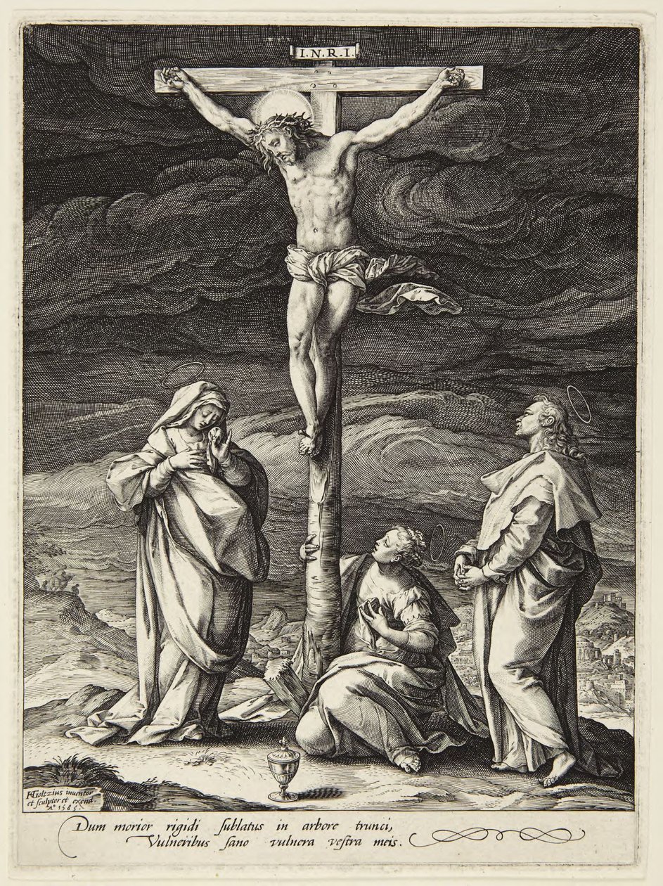 Crucifixion - Hendrick Goltzius