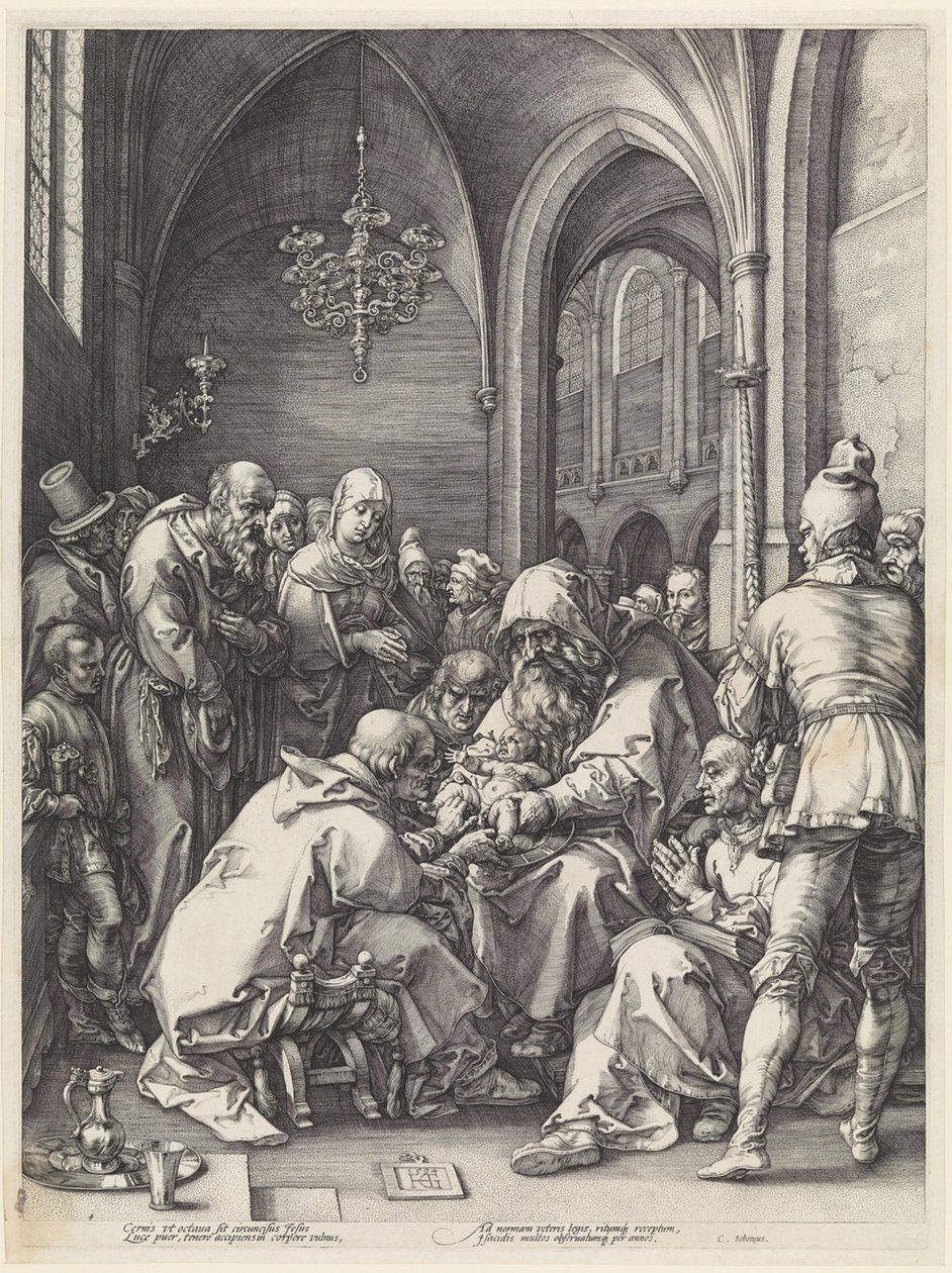 La circoncision - Hendrick Goltzius