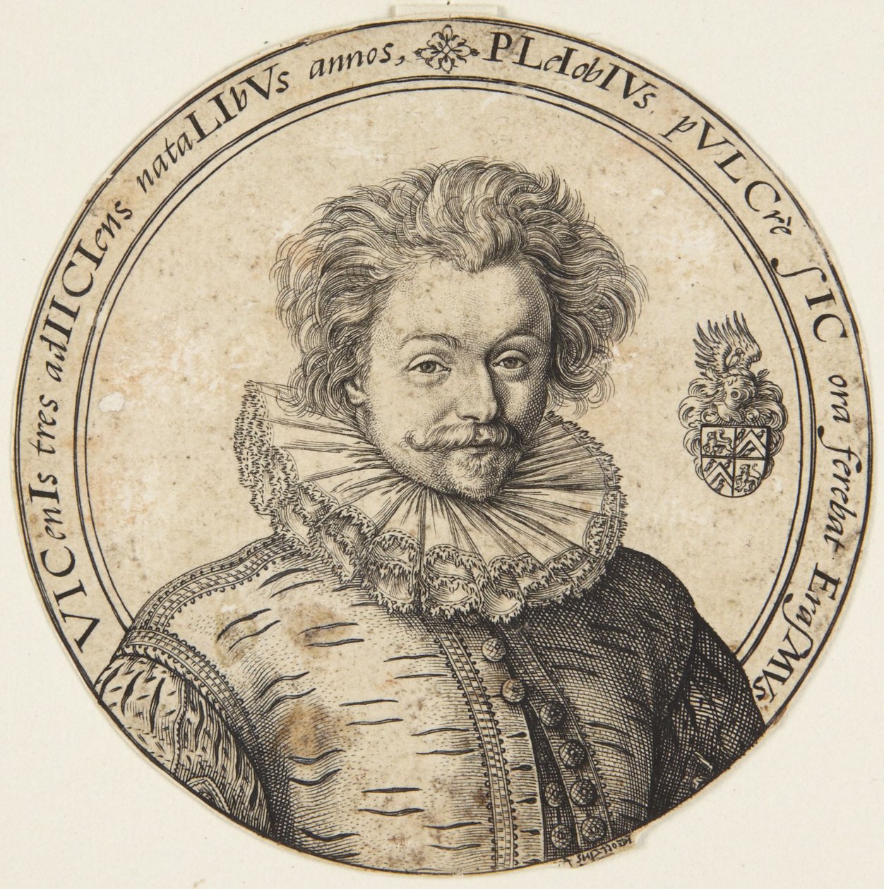 Erasmus Pleiobius - Hendrick Goltzius
