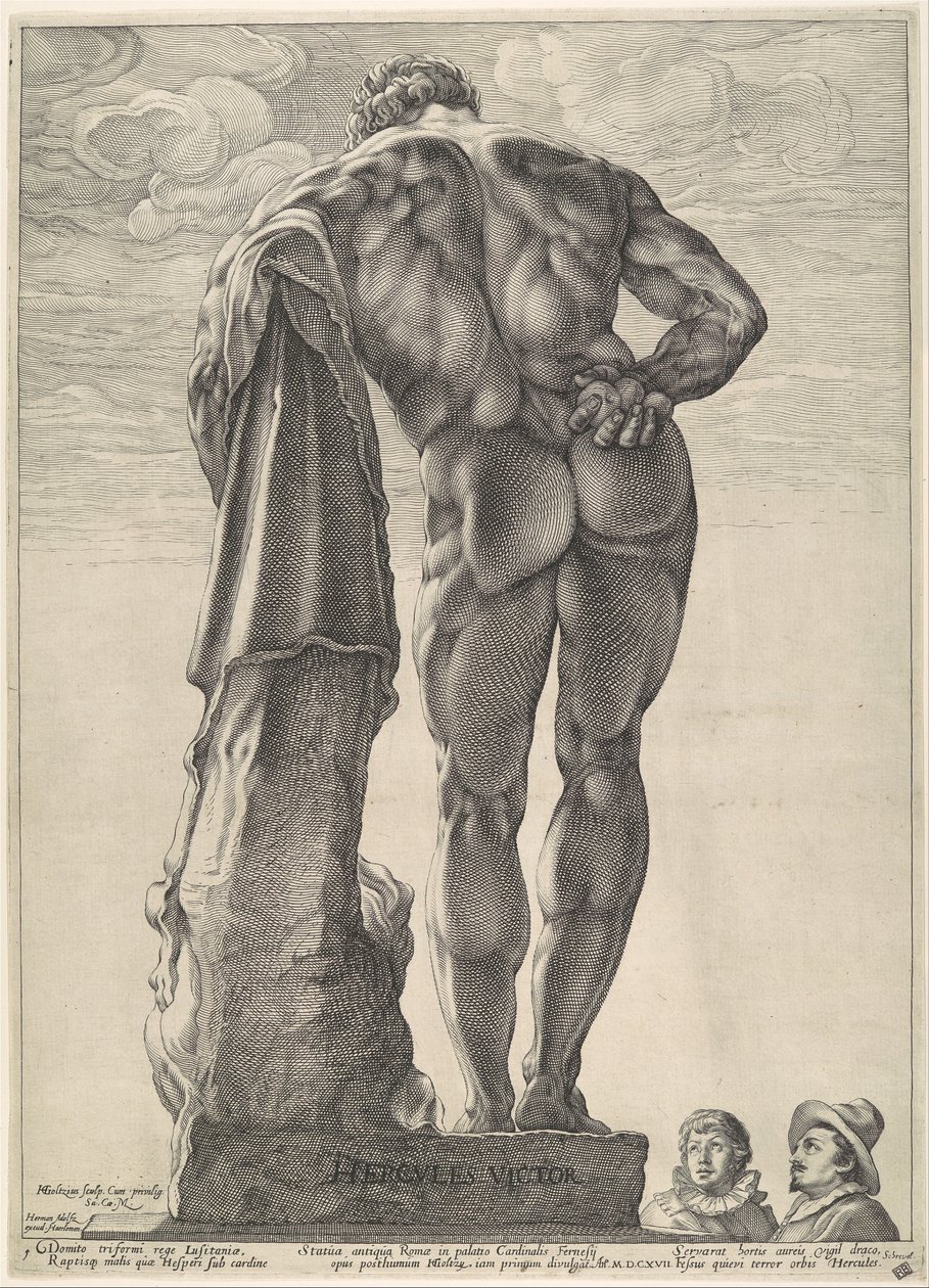 Hercule Farnèse - Hendrick Goltzius