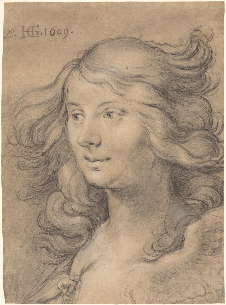 Tête de sirène - Hendrick Goltzius