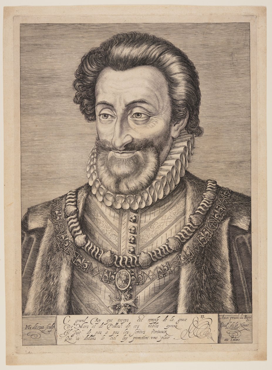 Henri IV de France - Hendrick Goltzius