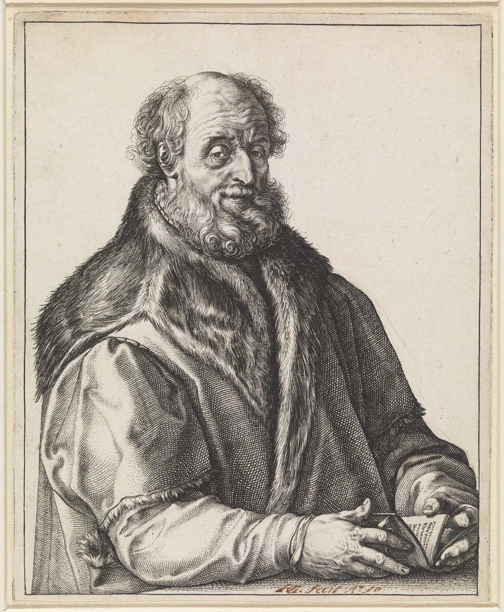 Johannes Zurenus (1517-1591) - Hendrick Goltzius