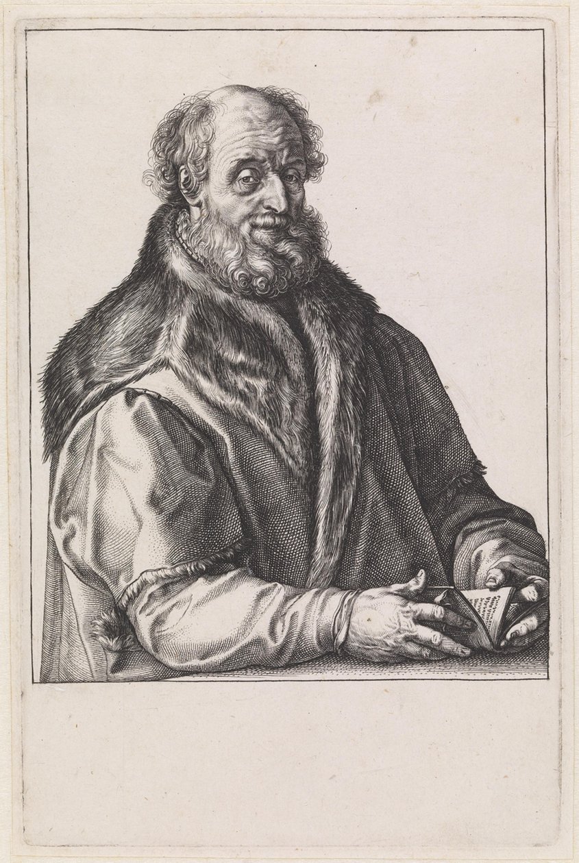 Johannes Zurenus (1517-1591) - Hendrick Goltzius