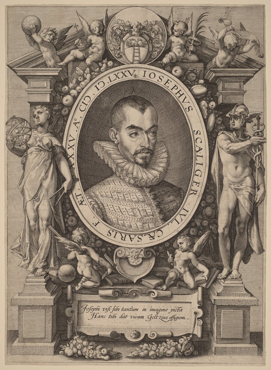 Josephus Justus Scaliger - Hendrick Goltzius