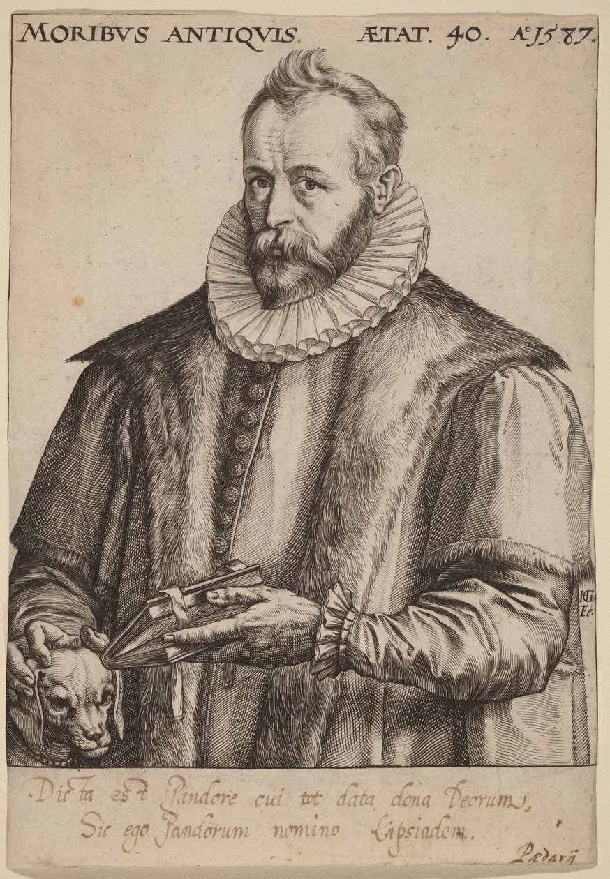 Justus Lipsius - Hendrick Goltzius
