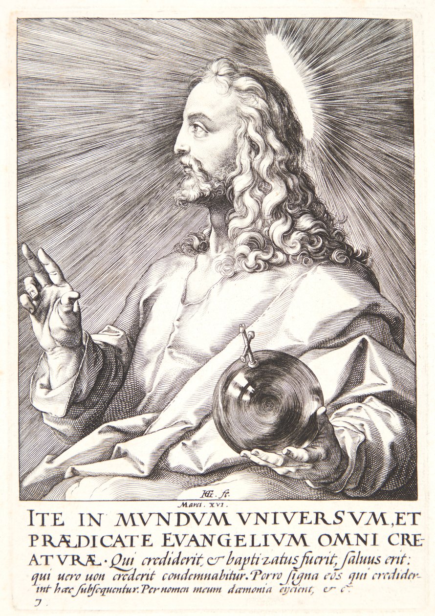 Le Christ - Hendrick Goltzius