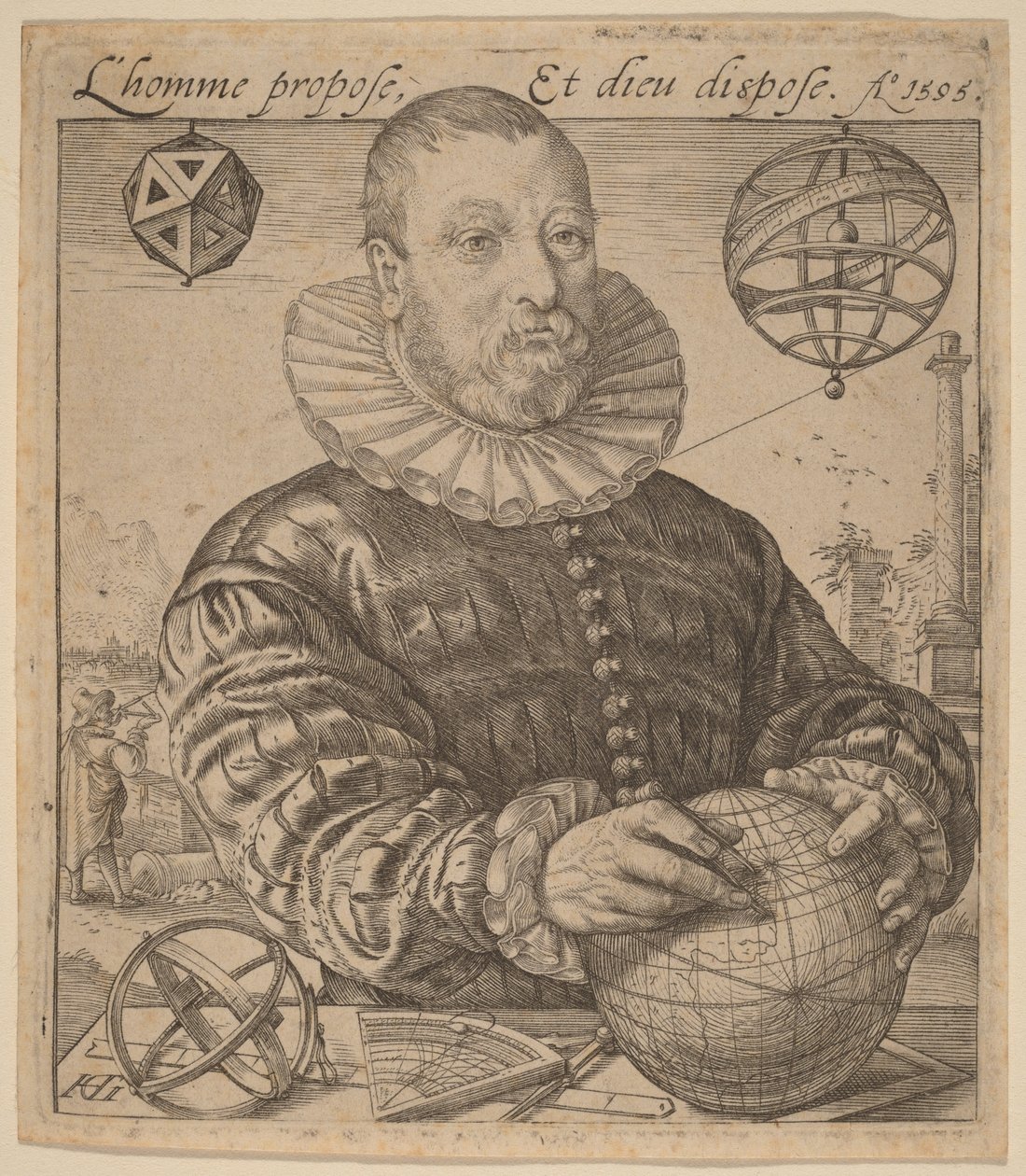 Nicolaus Petri van Deventer - Hendrick Goltzius