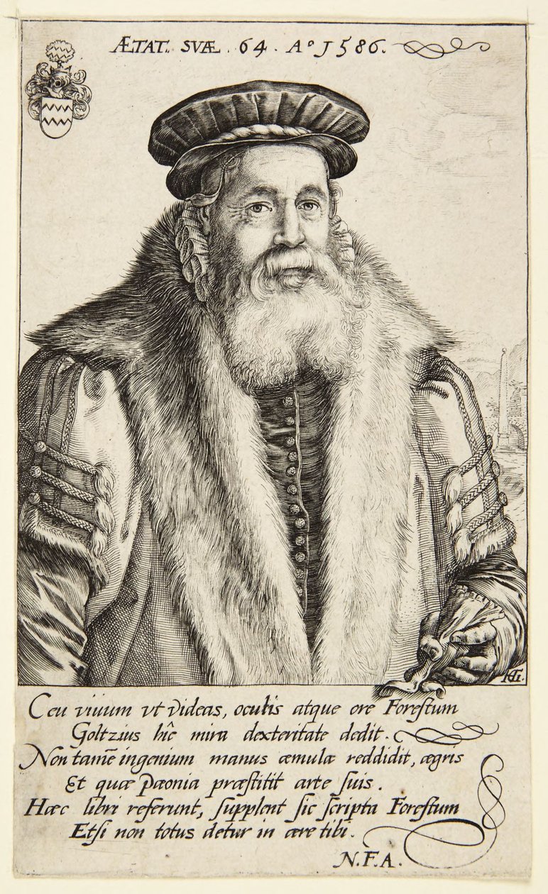 Pieter van Foreest - Hendrick Goltzius