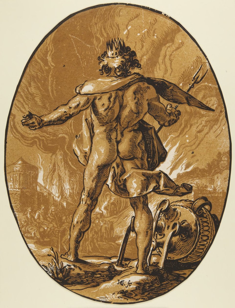 Pluto - Hendrick Goltzius