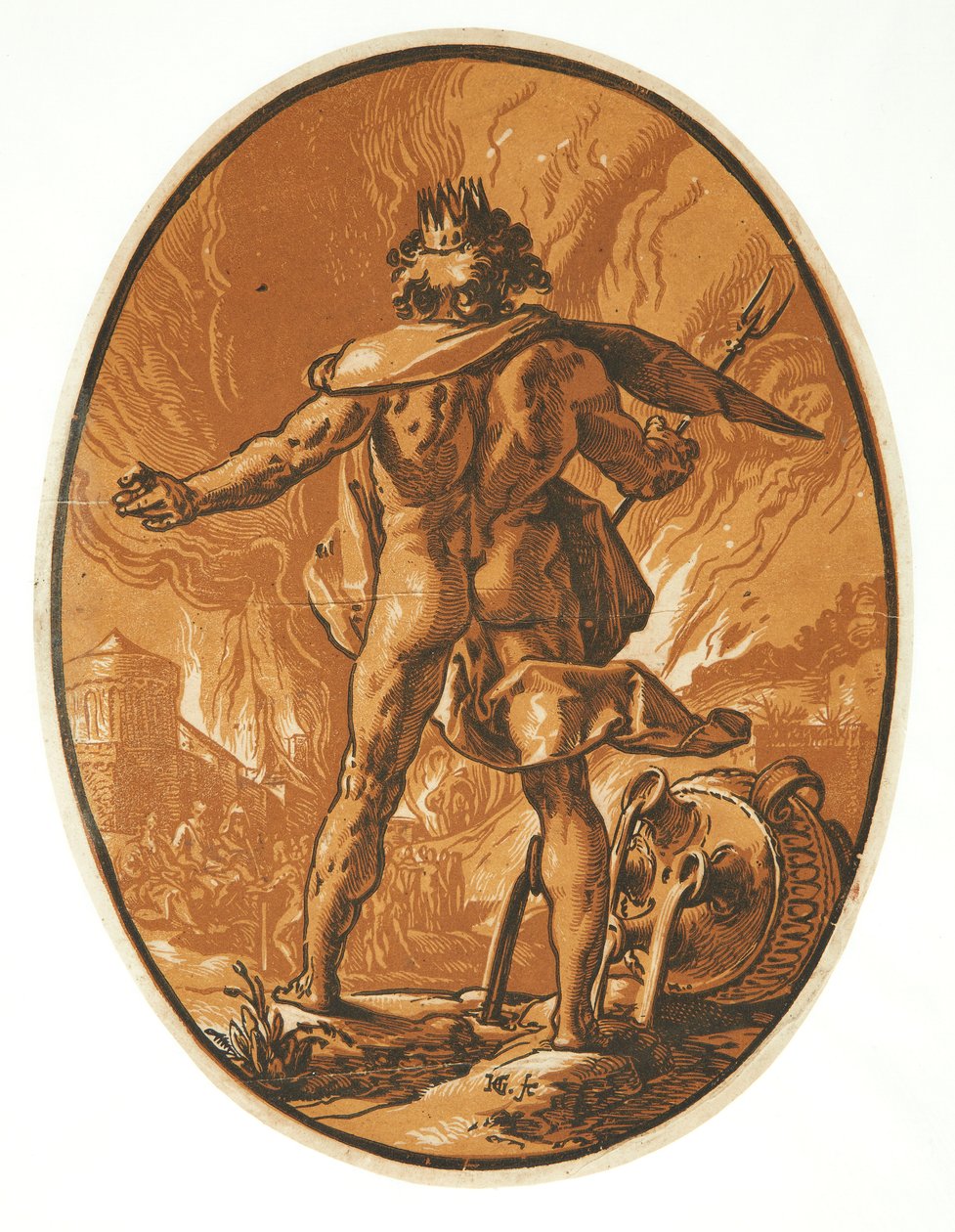 Pluto - Hendrick Goltzius