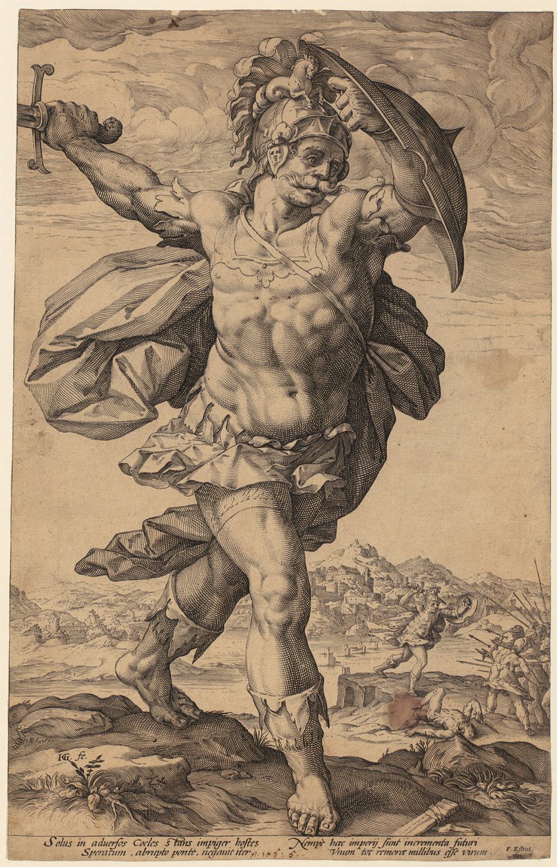 Portrait de Frederik de Vries - Hendrick Goltzius