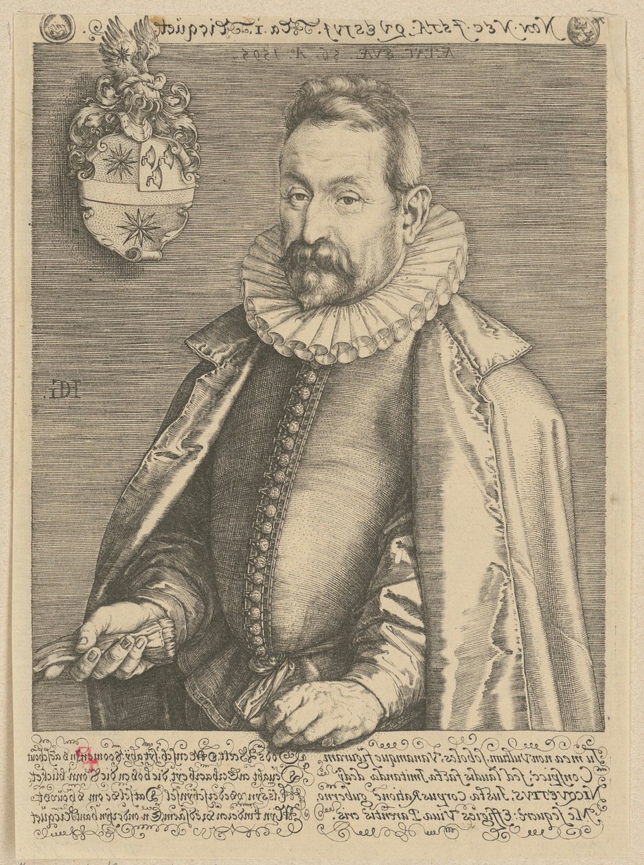 Portrait de Jan Nicquet - Hendrick Goltzius