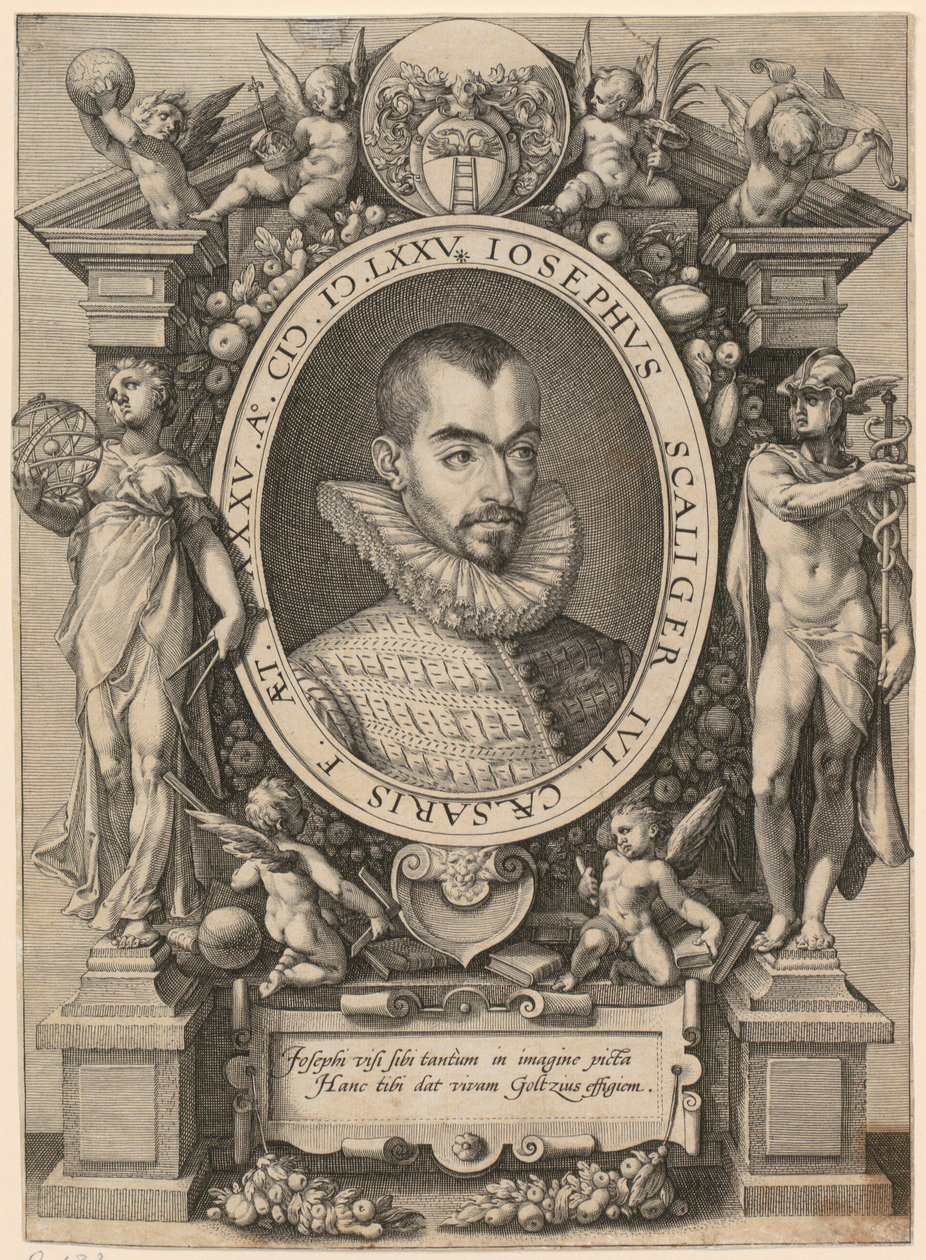 Portrait de Josephus Justus Scaliger - Hendrick Goltzius