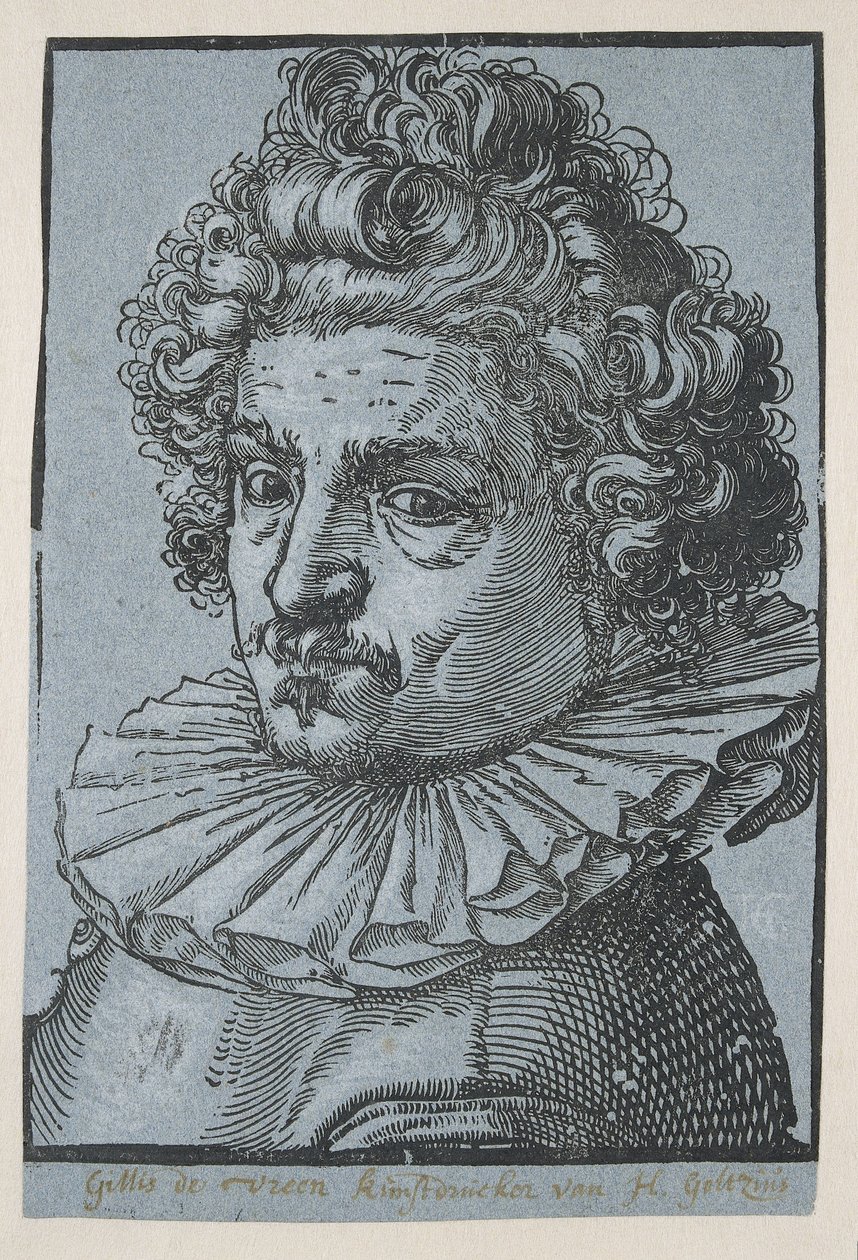 Portrait de Gillis van Breen - Hendrick Goltzius