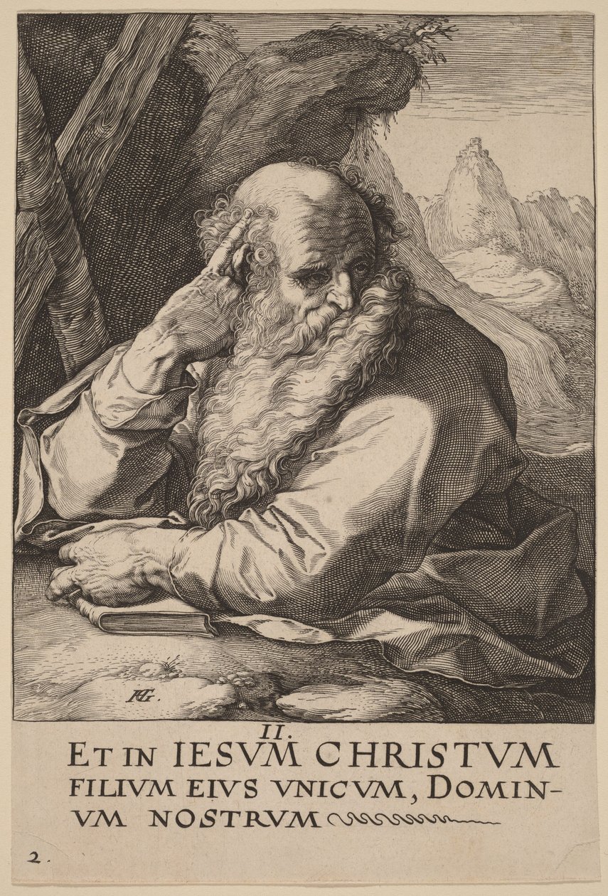 Saint Andrew - Hendrick Goltzius