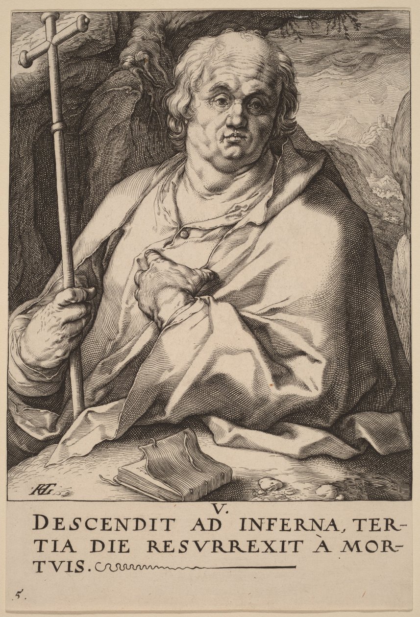 Saint Philip - Hendrick Goltzius
