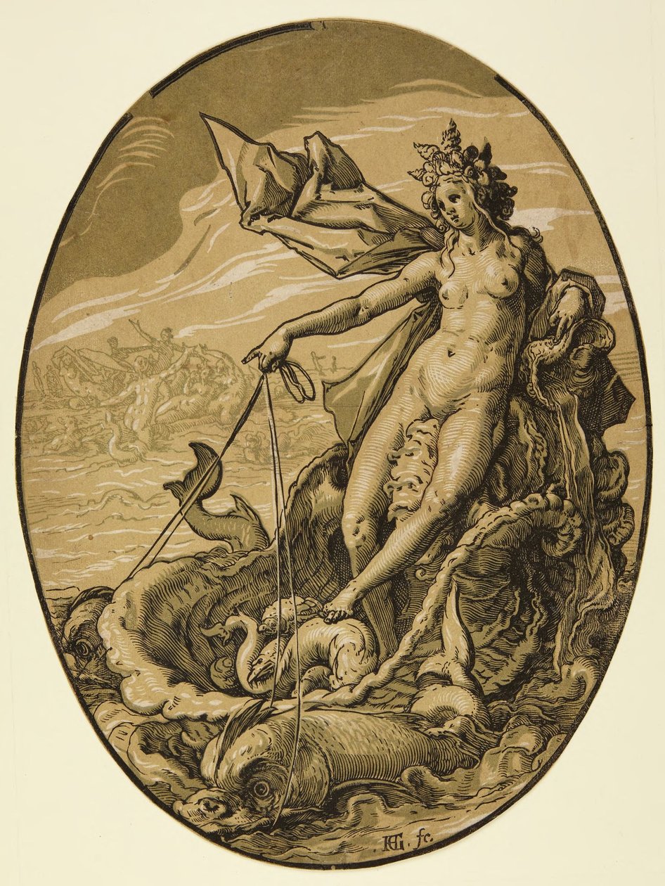 Téthys - Hendrick Goltzius