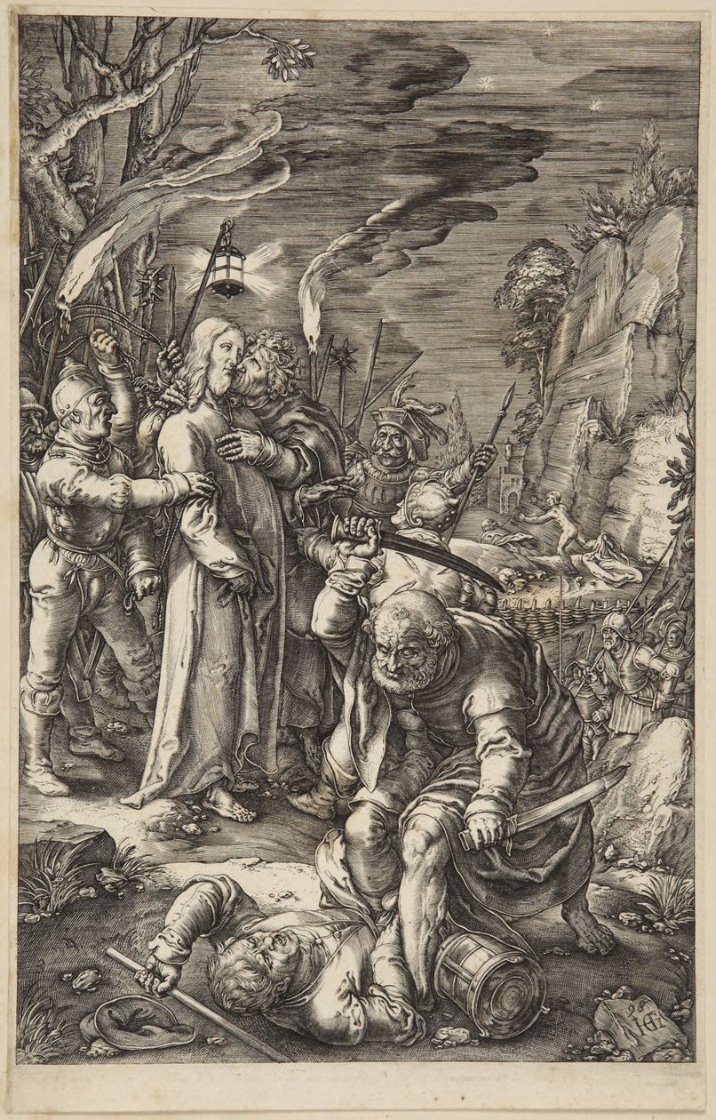 La trahison du Christ - Hendrick Goltzius