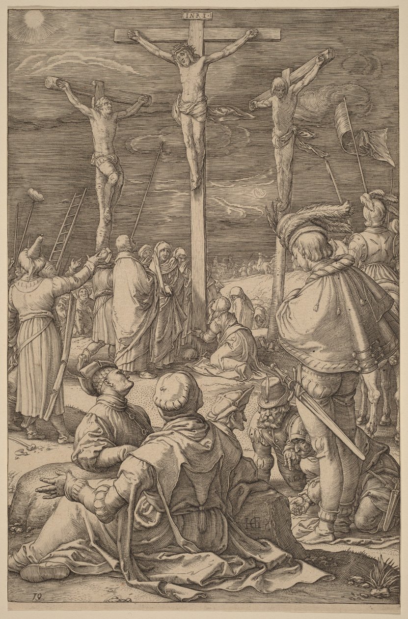 La Crucifixion - Hendrick Goltzius