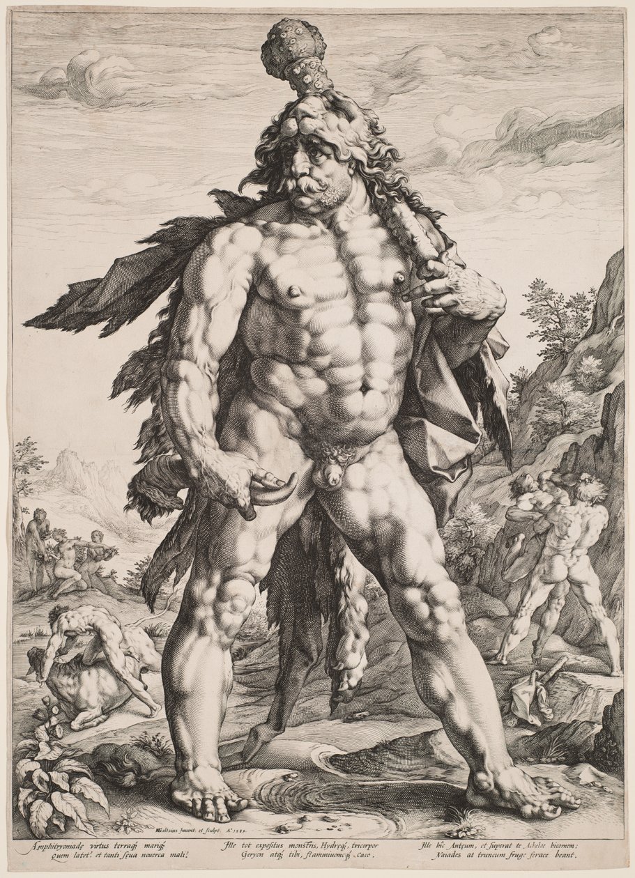 Le Grand Hercule - Hendrick Goltzius