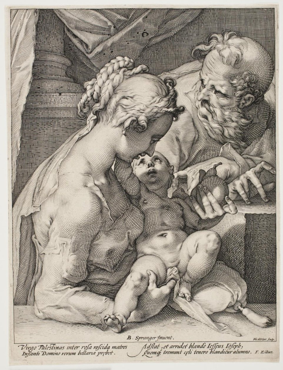 La Sainte Famille - Hendrick Goltzius