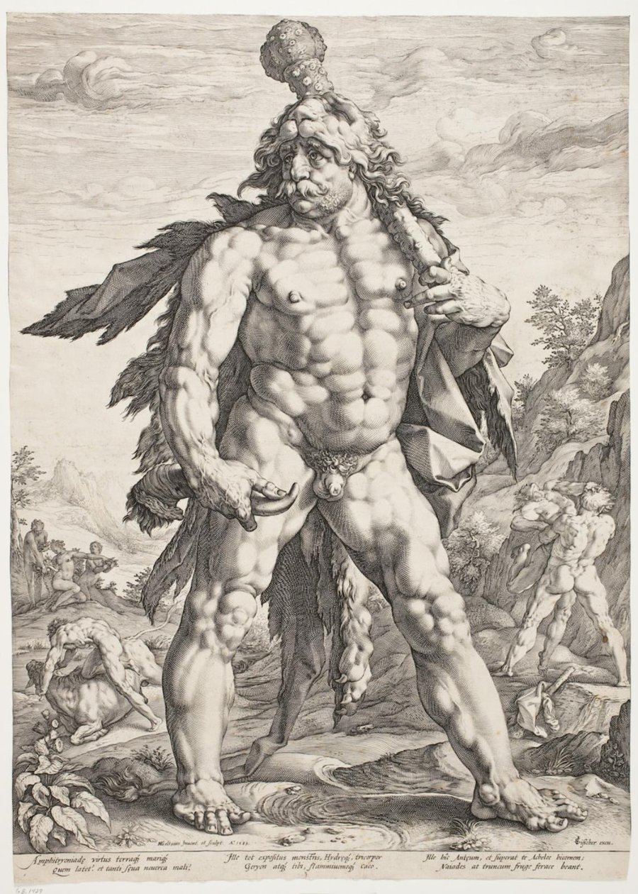 Le grand Hercule - Hendrick Goltzius