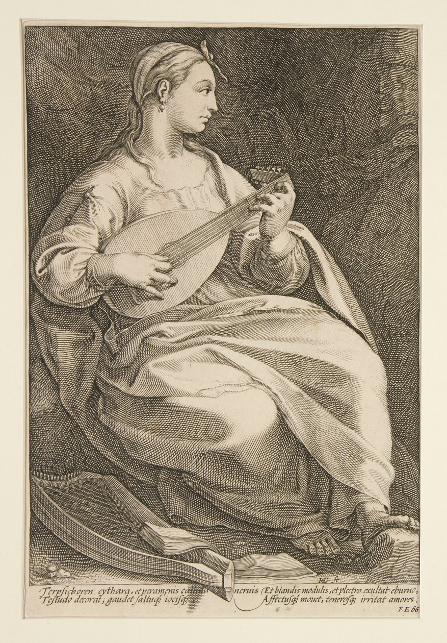 Les Neuf Muses : Terpsichore, n°5 d